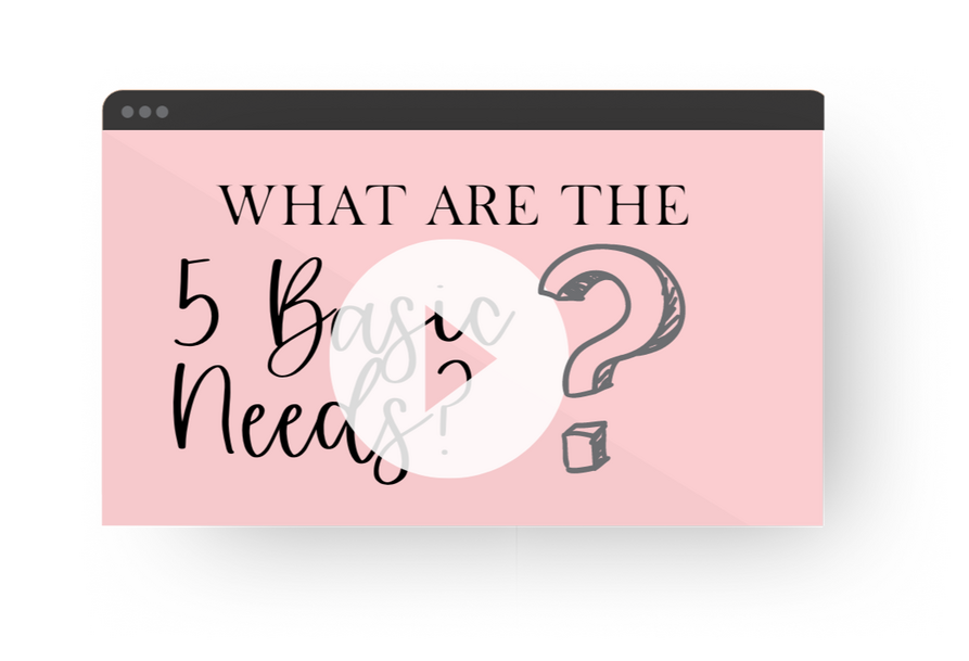 5 Basic Needs Explained